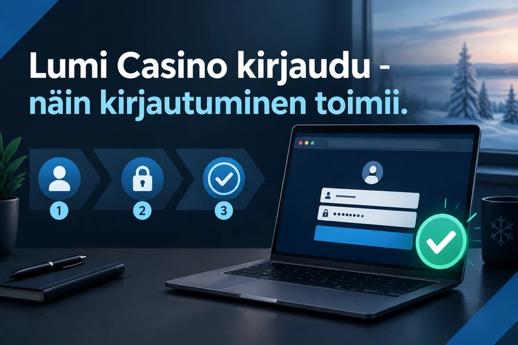 Lumi Casino kirjaudu - näin kirjautuminen toimii