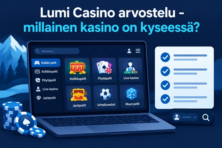 Lumi Casino arvostelu - millainen kasino on kyseessä?