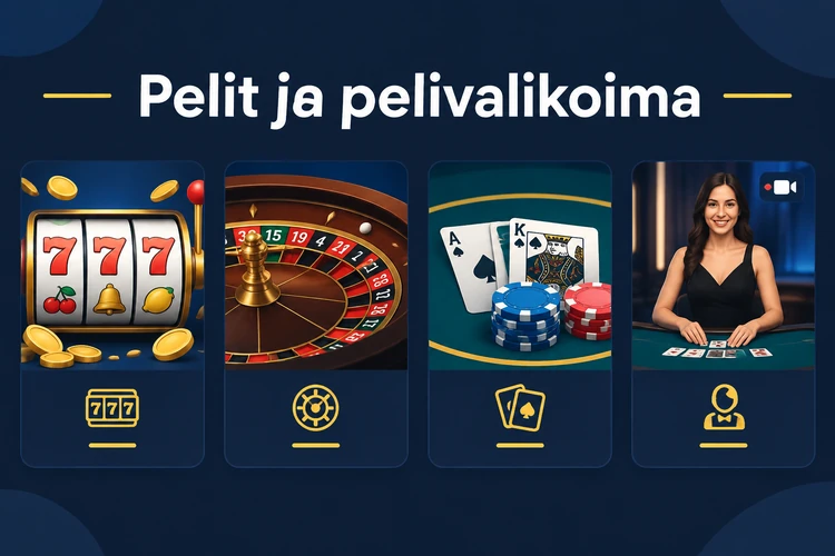 Pelit ja pelivalikoima